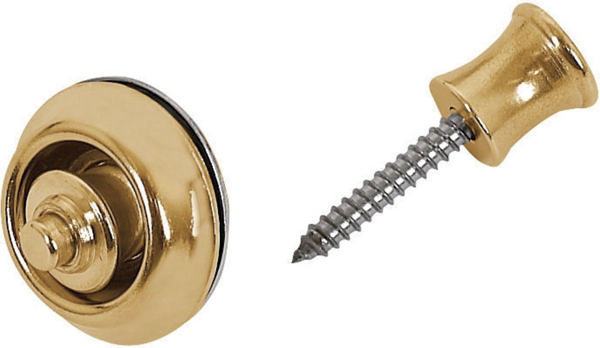 Dunlop Straplok Brass  - Accessoire voor gitaren