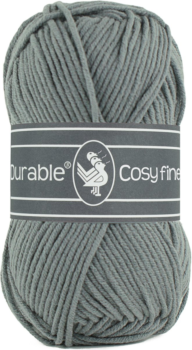 Durable Cosy Fine, Ash, Asgrijs, nr.2235