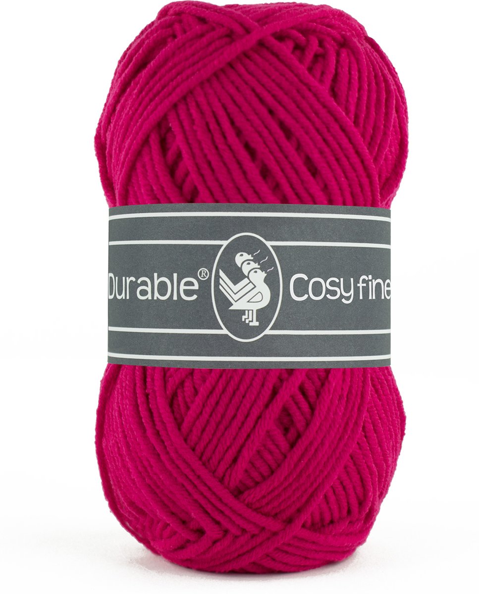 Durable Cosy Fine, Deep Fuchsia, 5 bollen