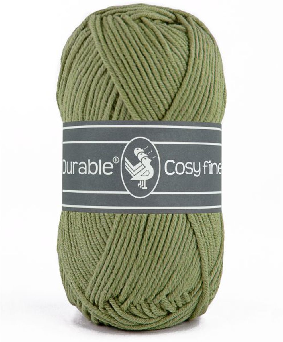 Durable Cosy Fine, Khaki, 5 bollen