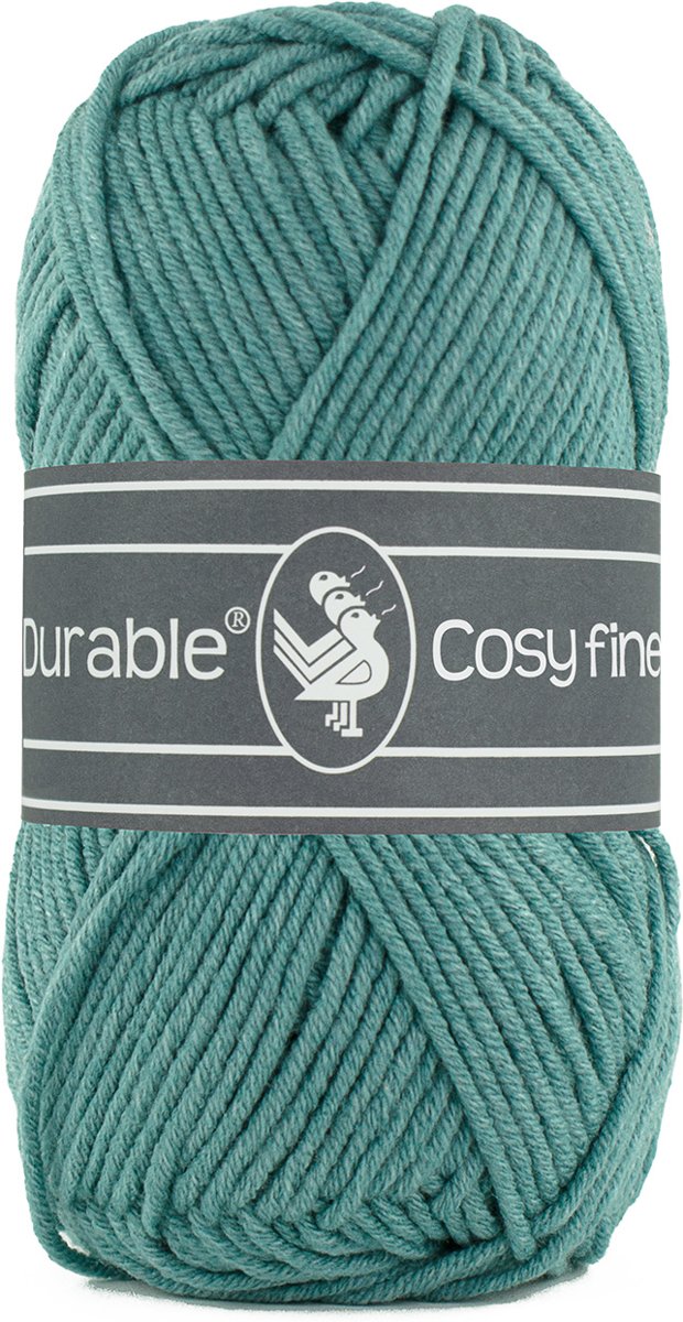 Durable Cosy Fine, Vintage green, 5 bollen