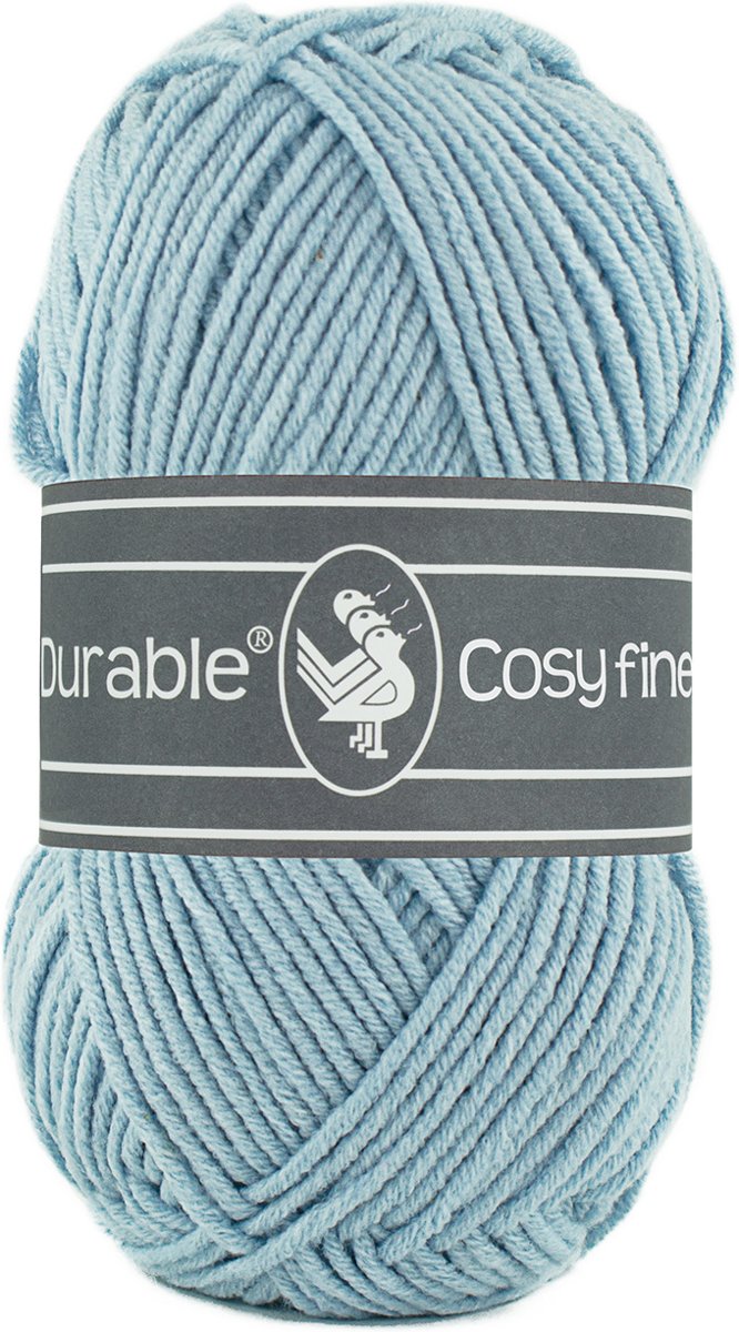 Durable Cosy Fine, baby blue, 5 bollen