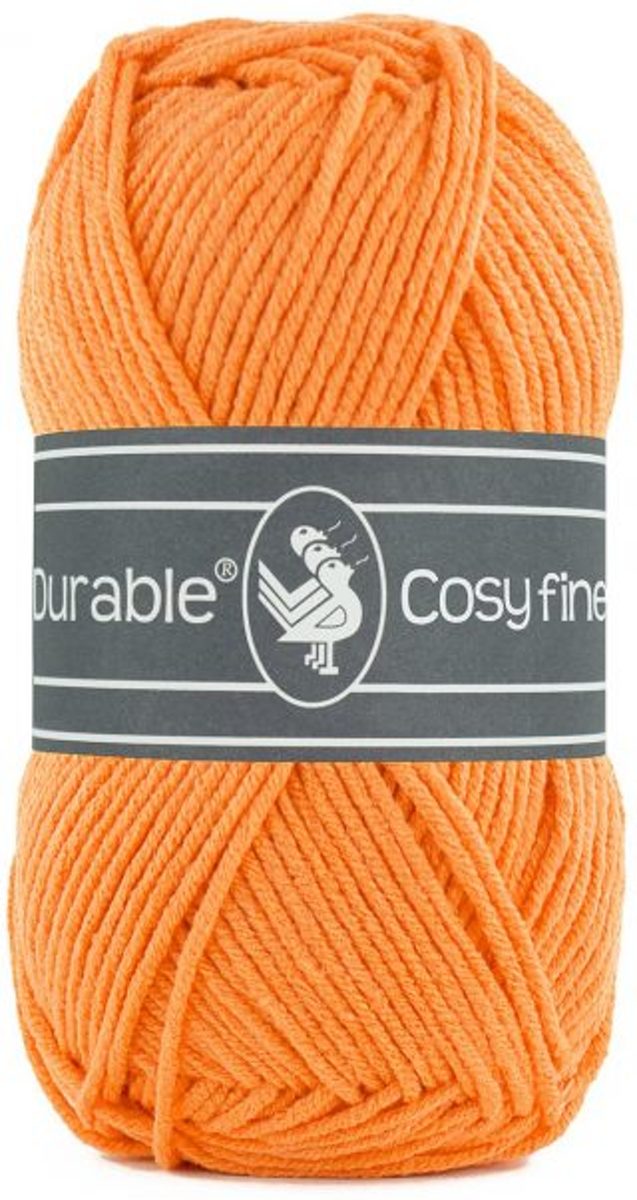 Durable Cosy Fine, mandarijn, mandarin nr. 2197  per 5 bollen