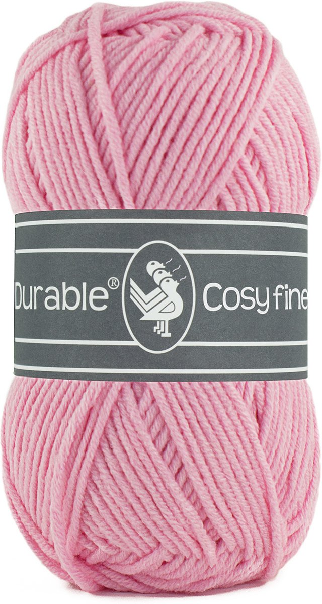 Durable Cosy Fine, rose, 5 bollen
