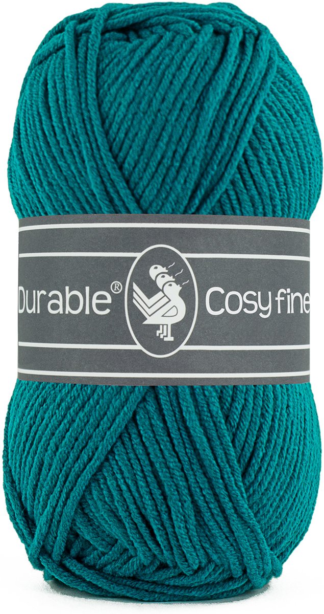 Durable Cosy Fine, teal, 5 bollen