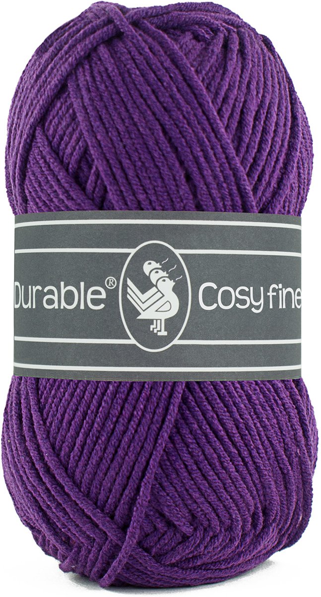 Durable Cosy Fine, violet, 5 bollen