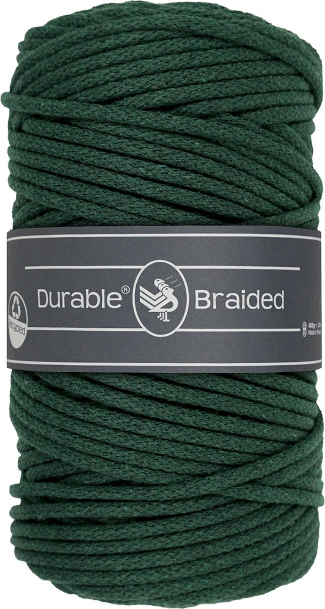 Durable Braided 5 mm 100 meter 2151 Hunter Green