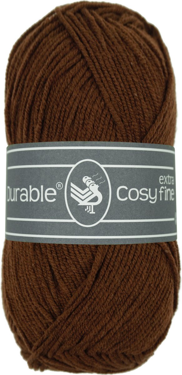 Durable Cosy Extra Fine - 385 Coffee