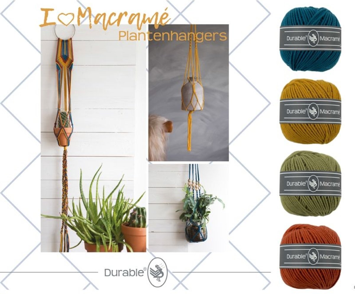   Macrame pakket Plantenhangers