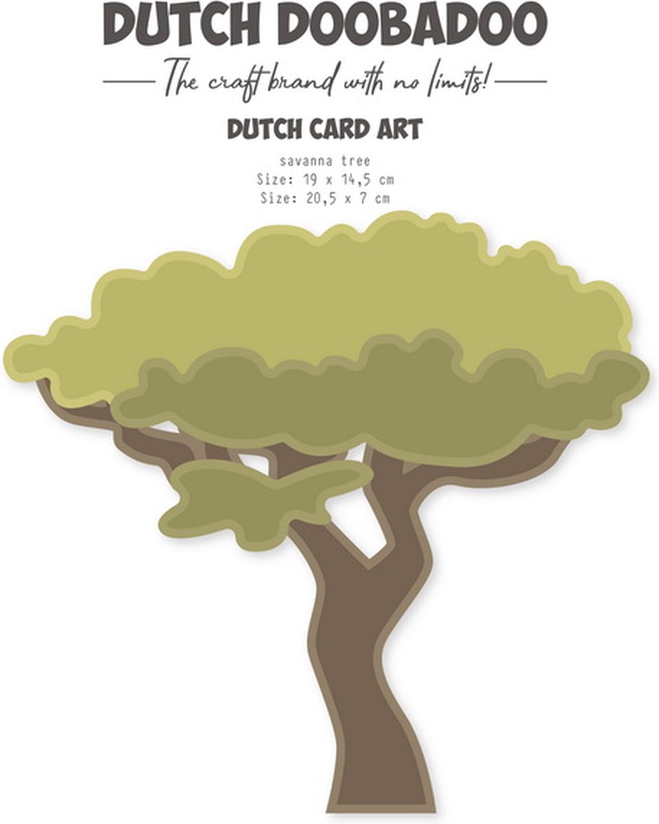 DDBD Card Art Savannah Tree