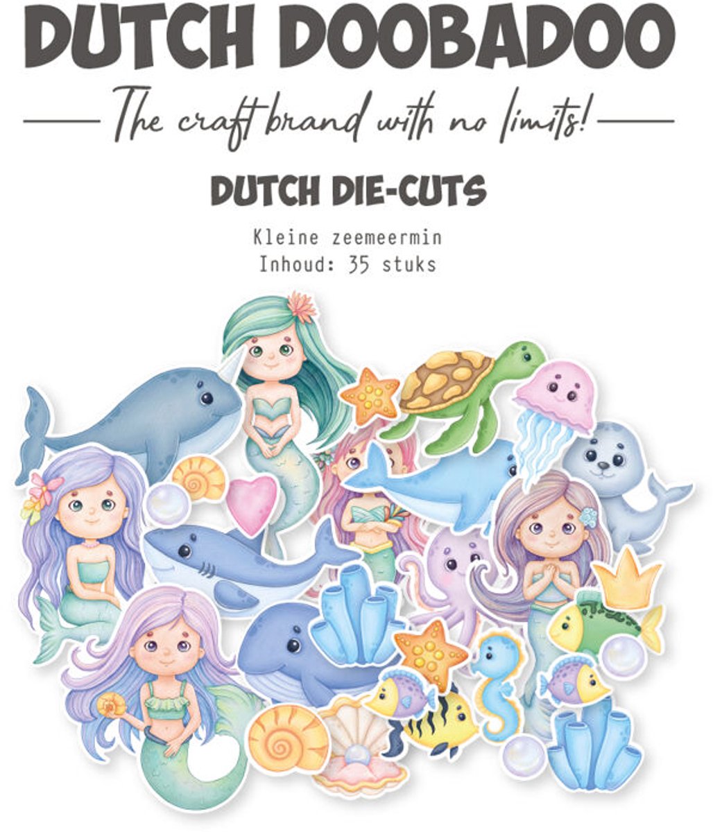 DDBD Die-Cuts Kleine zeemeermin