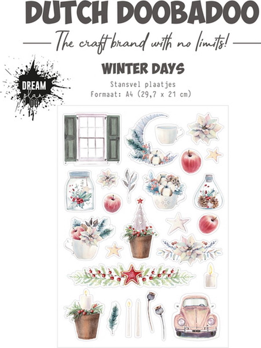 DDBD Labelvel A4 Winter Days