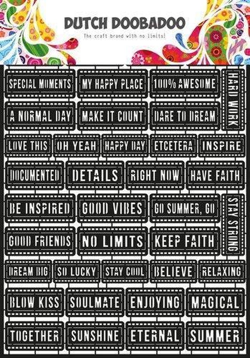   Dutch Paper Art A4 Tekst (Eng) 472.950.008