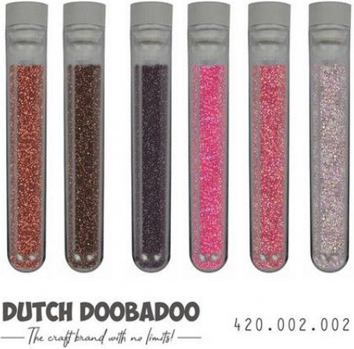 Dutch Doobadoo glitterset Love 6 St 420.002.002
