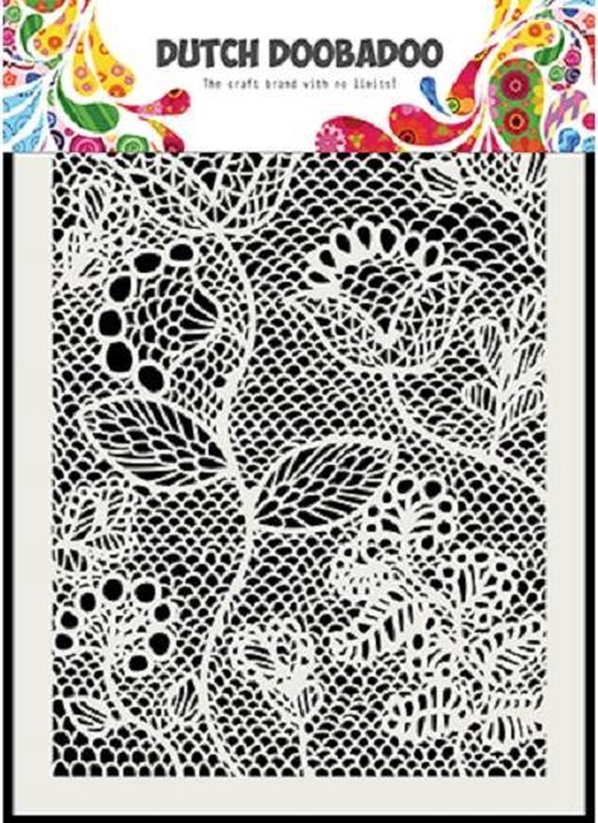 DutchDooBaDoo Mask art Zentangle a5