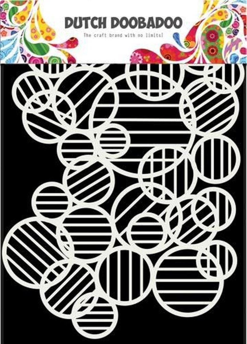 Mask Art - Circle Lines