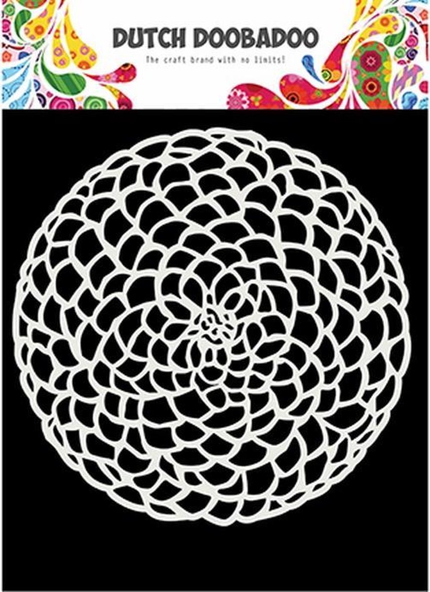 Mask Art Flower Circle