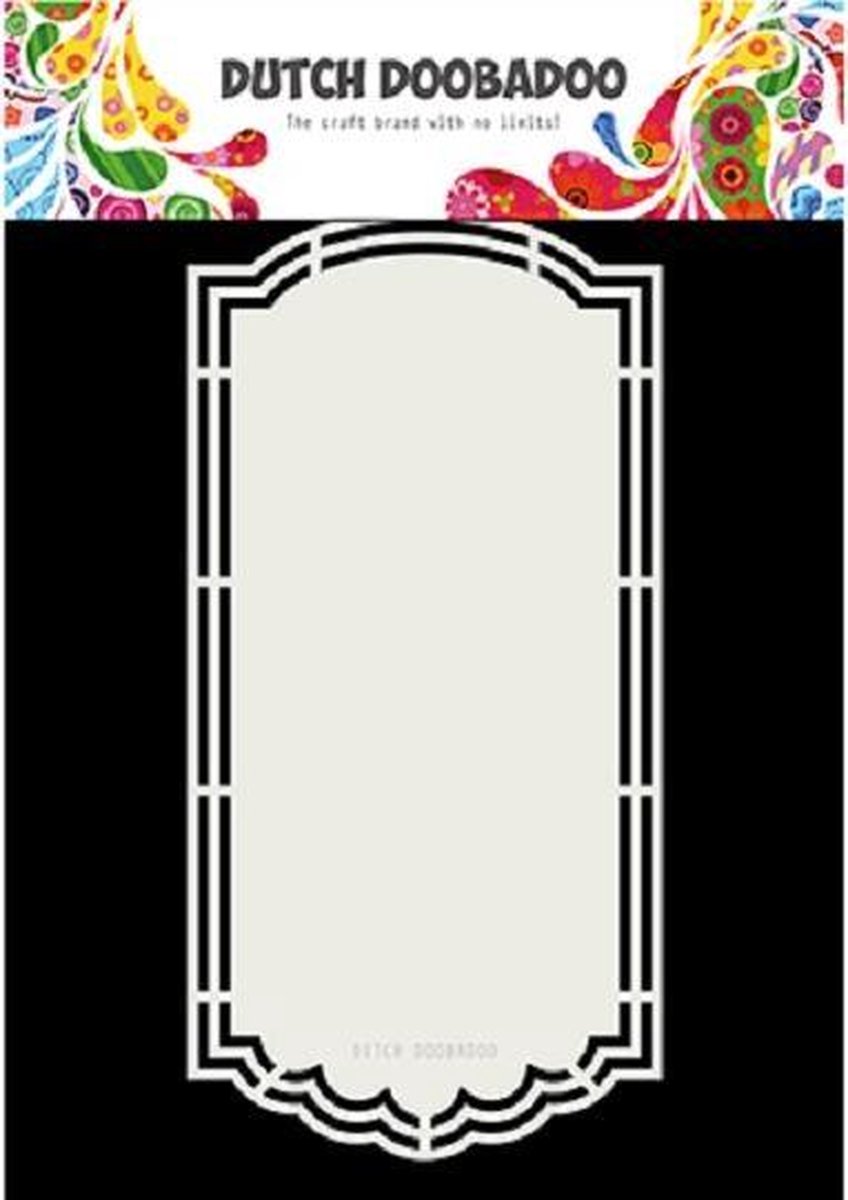 Shape Art Scallop tag