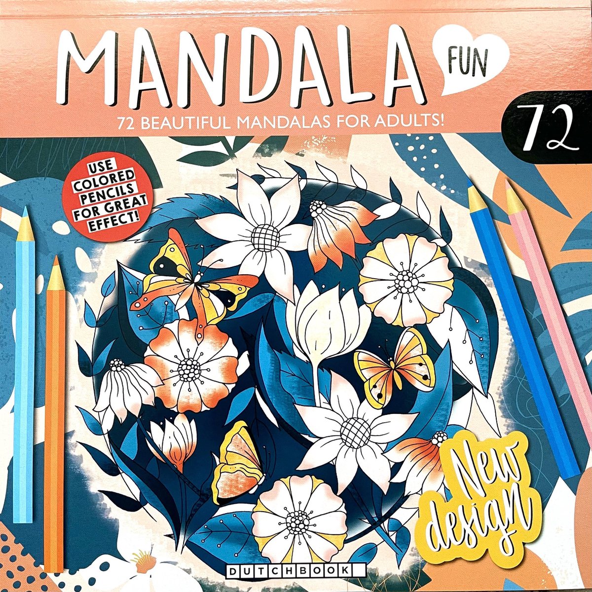 Mandala kleurboek voor volwassenen met 72 kleurplaten