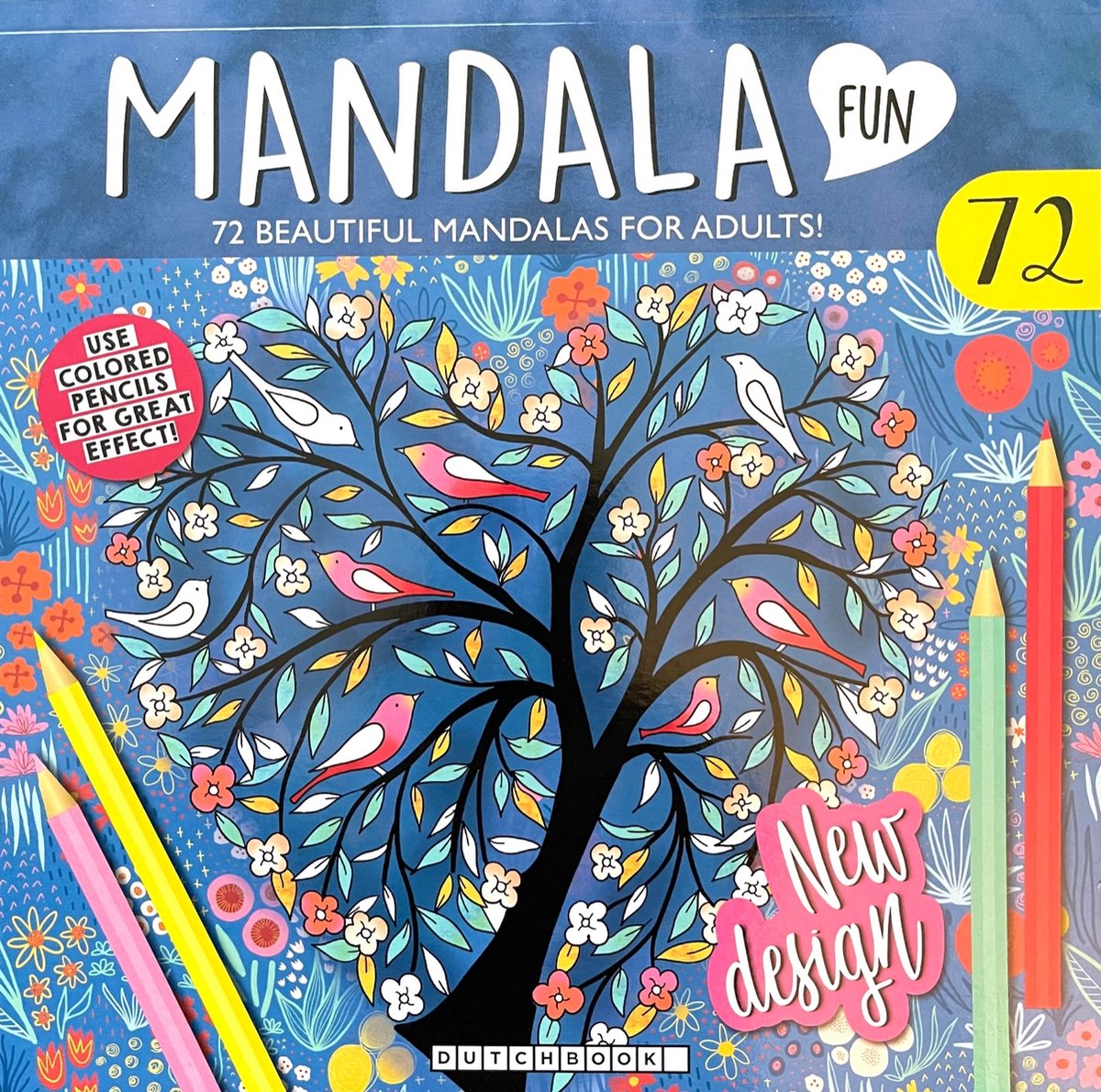 Mandala kleurboek voor volwassenen met 72 kleurplaten