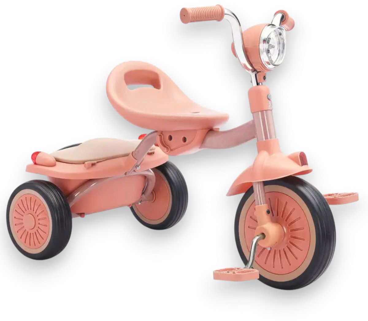  ®   - Peuter - 1 tot en met 5 jaar - Maximaal 25kg - Peuterfiets - Opvouwbaar - Verstelbaar zitje - Kinderfiets - Baby - Roze