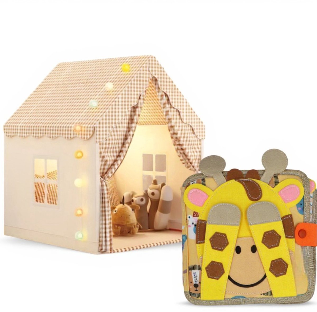 Dutchers® Speeltent - Kindertent - Speelhuis - Tipitent - Speelhuisje - Tent - Binnentent - Zonder verlichting