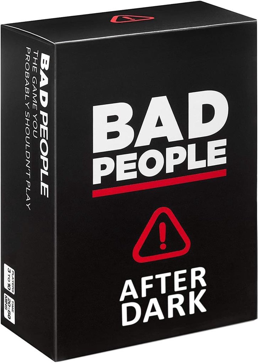 Bad People: After Dark Expansion - Dyce Games - Partygame in het Engels - Kaartspel Uitbreiding - Voor Volwassenen