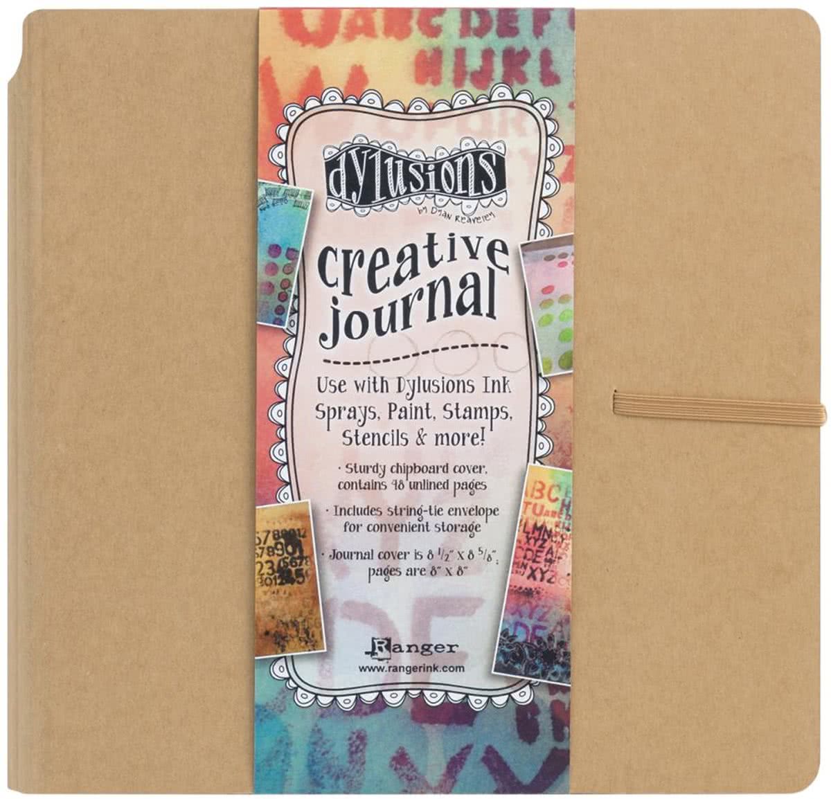 Dylusions Dyan Reaveleys Creative Square Journal 8