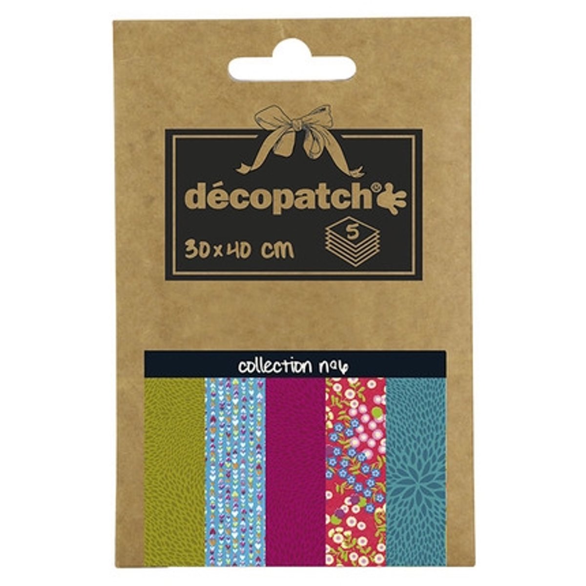 Décopatch DP006O Kunstpapier 5 vel