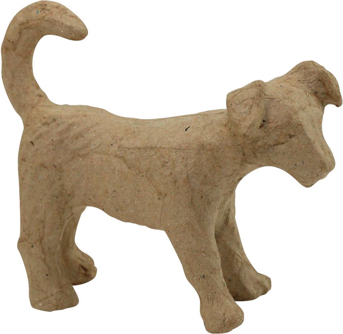 Décopatch hond, papier-maché 5 stuks