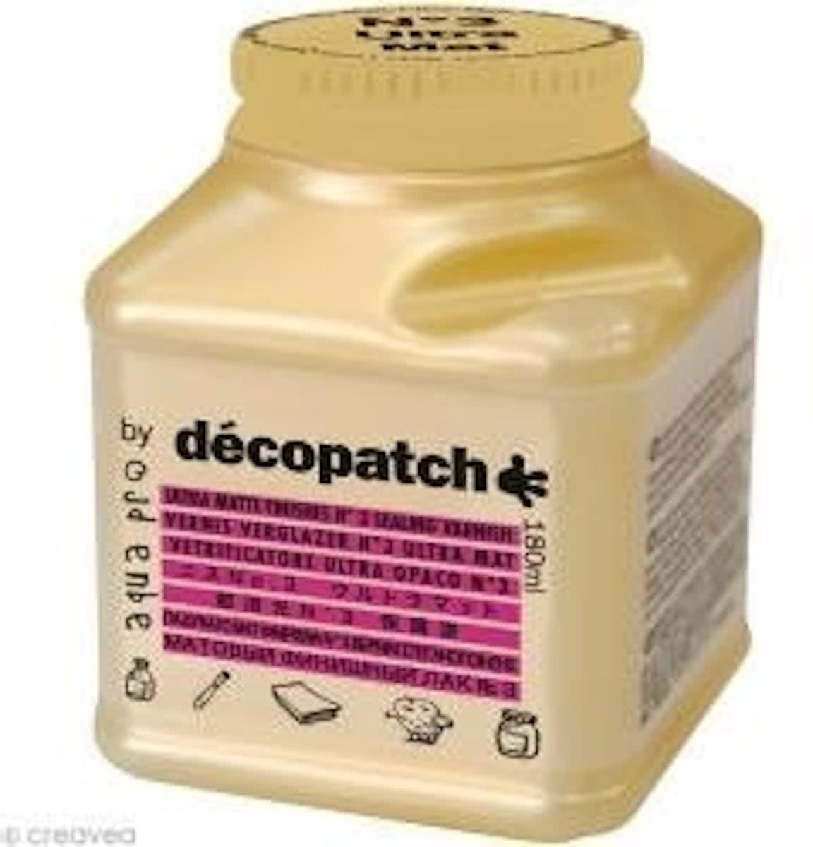 Décopatch satin sealing vernis 180ml