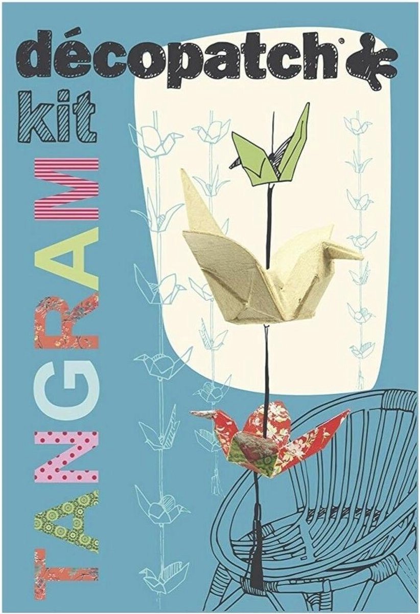 decopatch - tangram - hobbypakket