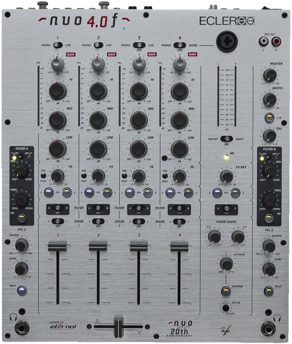 Ecler Ecler NUO4.0F - DJ Mixer