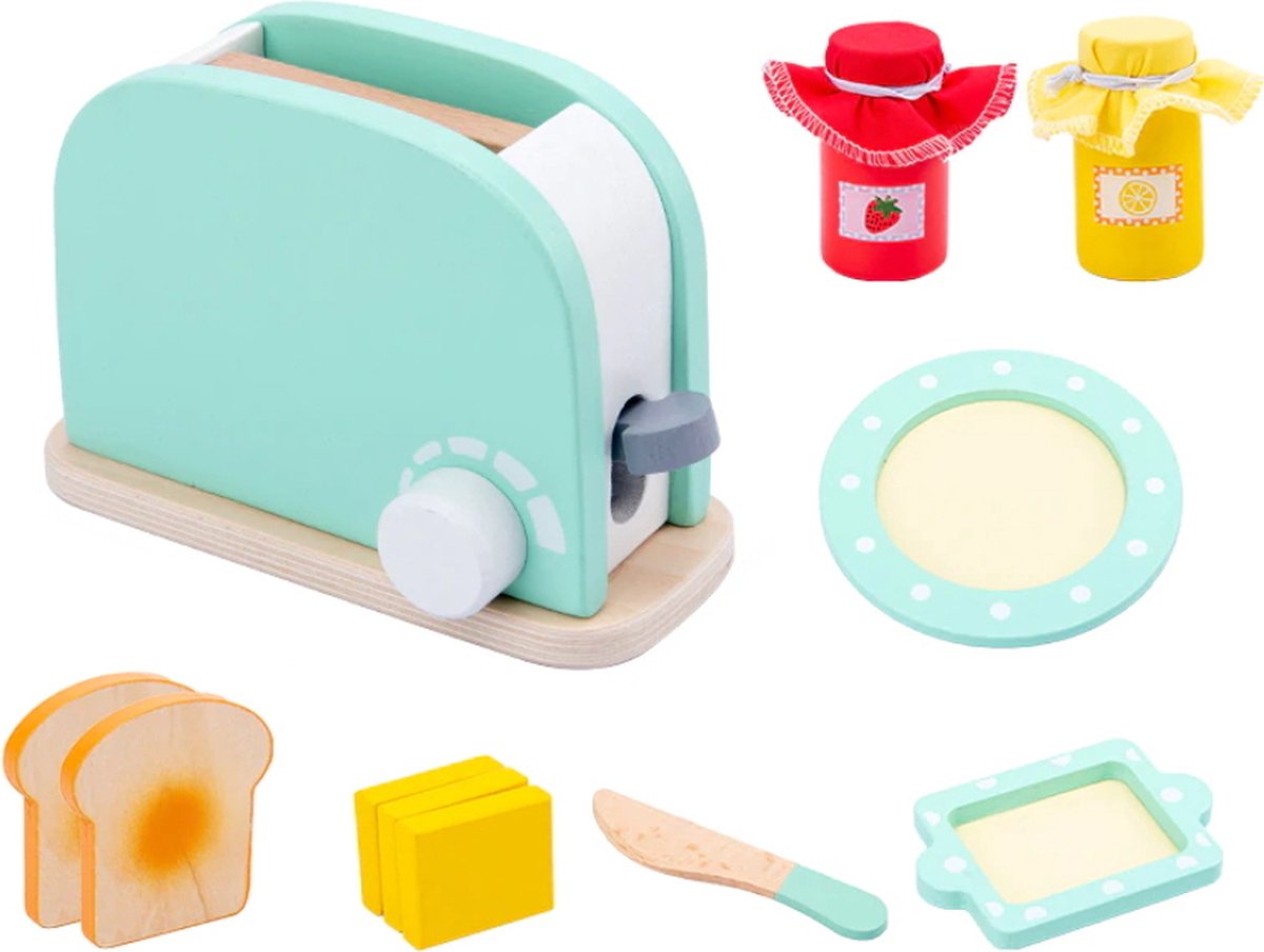 Eco Toys Mint Houten Broodrooster HC493379