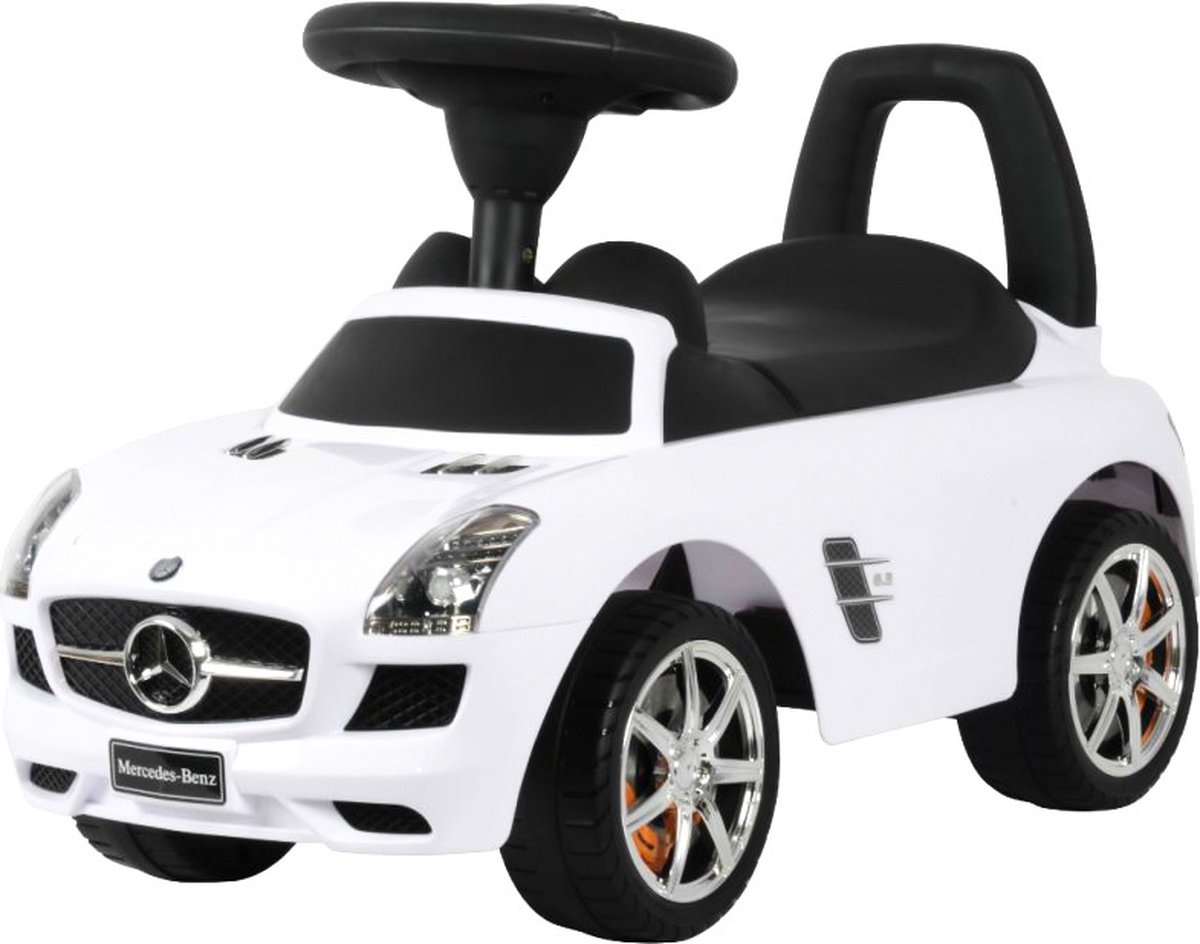 Mercedes SLS -   - 67 x 29 x 37 cm - met geluid - wit