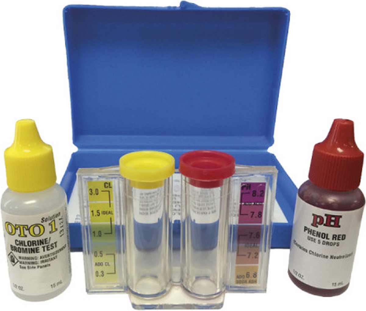 Wateranalyse kit EDM - pH - Chloor - Broom