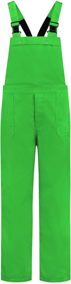 EM Workwear Tuinbroek Pol/Kat - Appelgroen - Maat 48