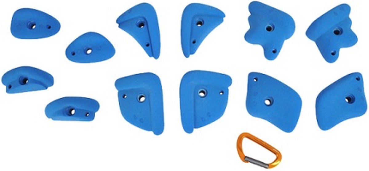 klimgrepen serie klimdakjes, set van 12 - Zand