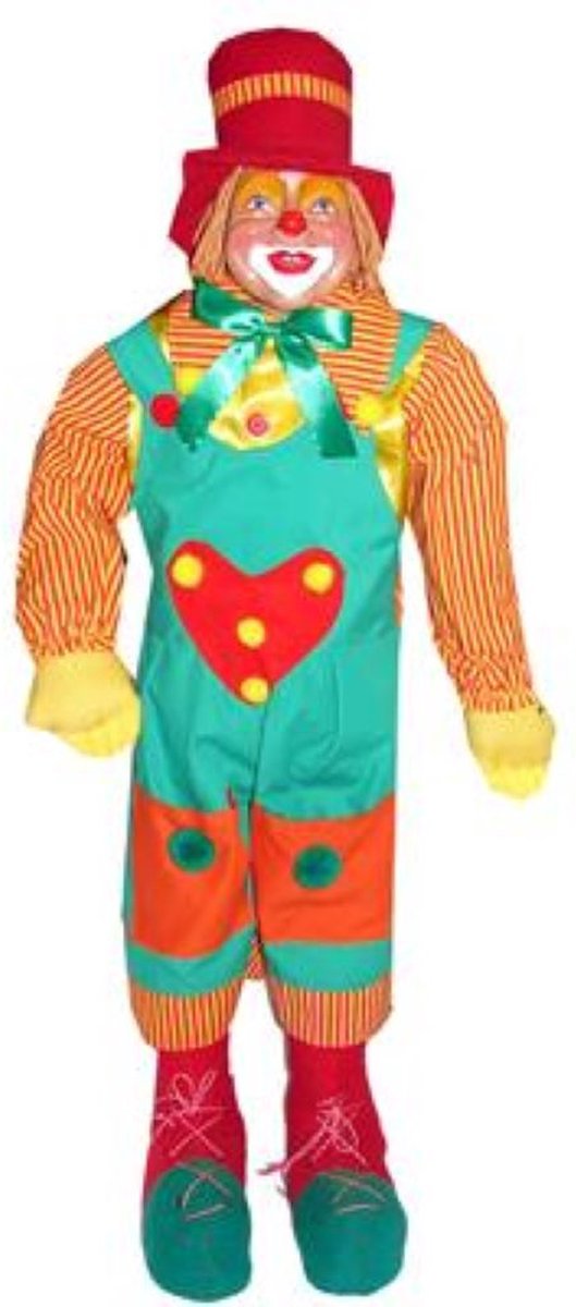 Clownspop Staand 80 cm Rood-Geel-Groen