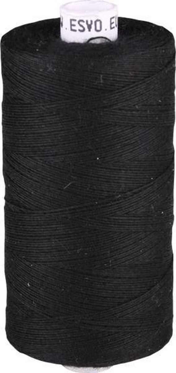 ESVO naaigaren - waterafstotend - 1 x 350 m - dikte 35 - zwart