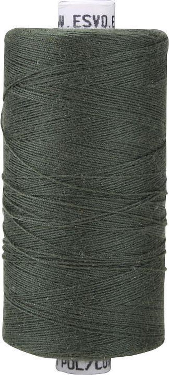 ESVO naaigaren - waterafstotend - 2 x 400 m - dikte 50 - donkergroen