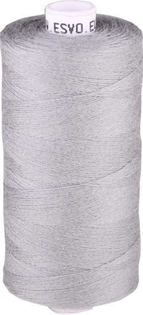 ESVO naaigaren - waterafstotend - 2 x 400 m - dikte 50 - lichtgrijs