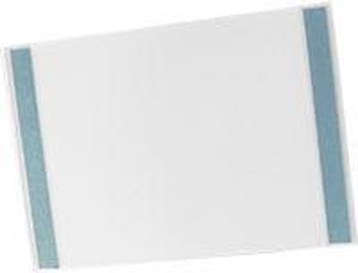 Doorzichtige mapjes, zelfklevende folie (sticker), antireflecterend, A4 liggend