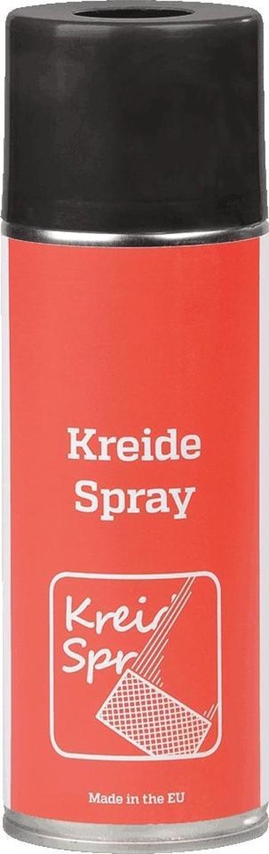 Krijtspray, 400 ml, diverse kleuren Zwart