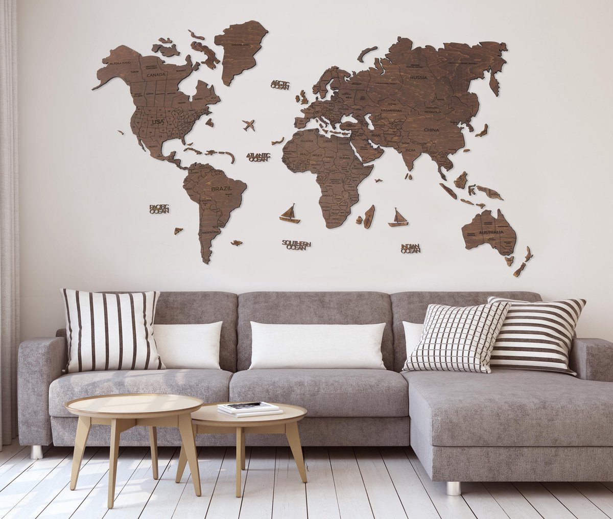 Houten   2D - Eiken - M (100 x 60 cm)