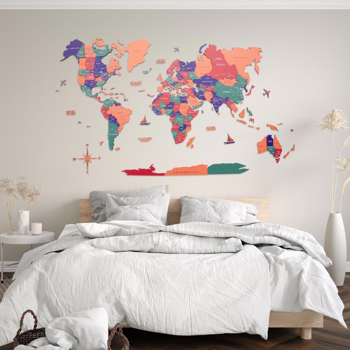 Houten   3D - Jungle - XL (200 x120 cm)