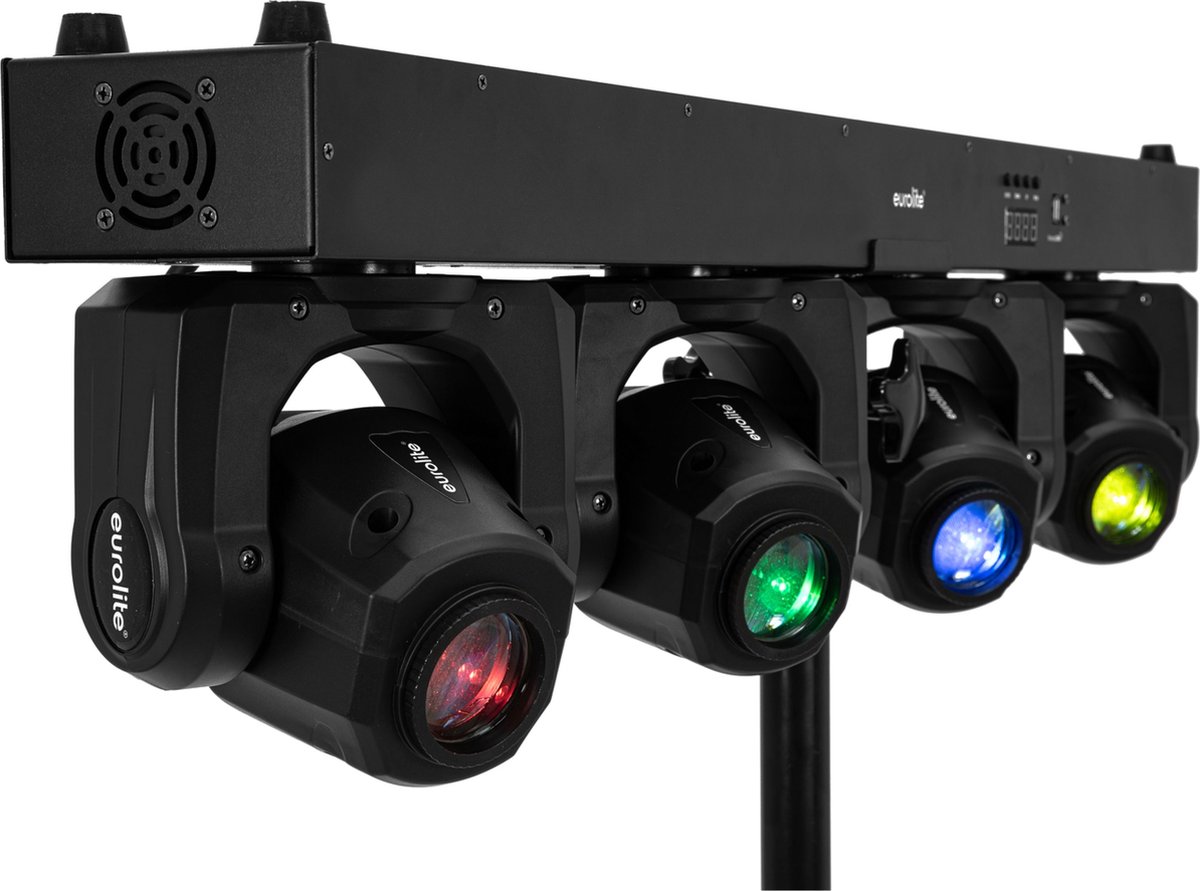 Eurolite LED TMH Bar S120 Moving-Head Spots - Lichtset met moving heads