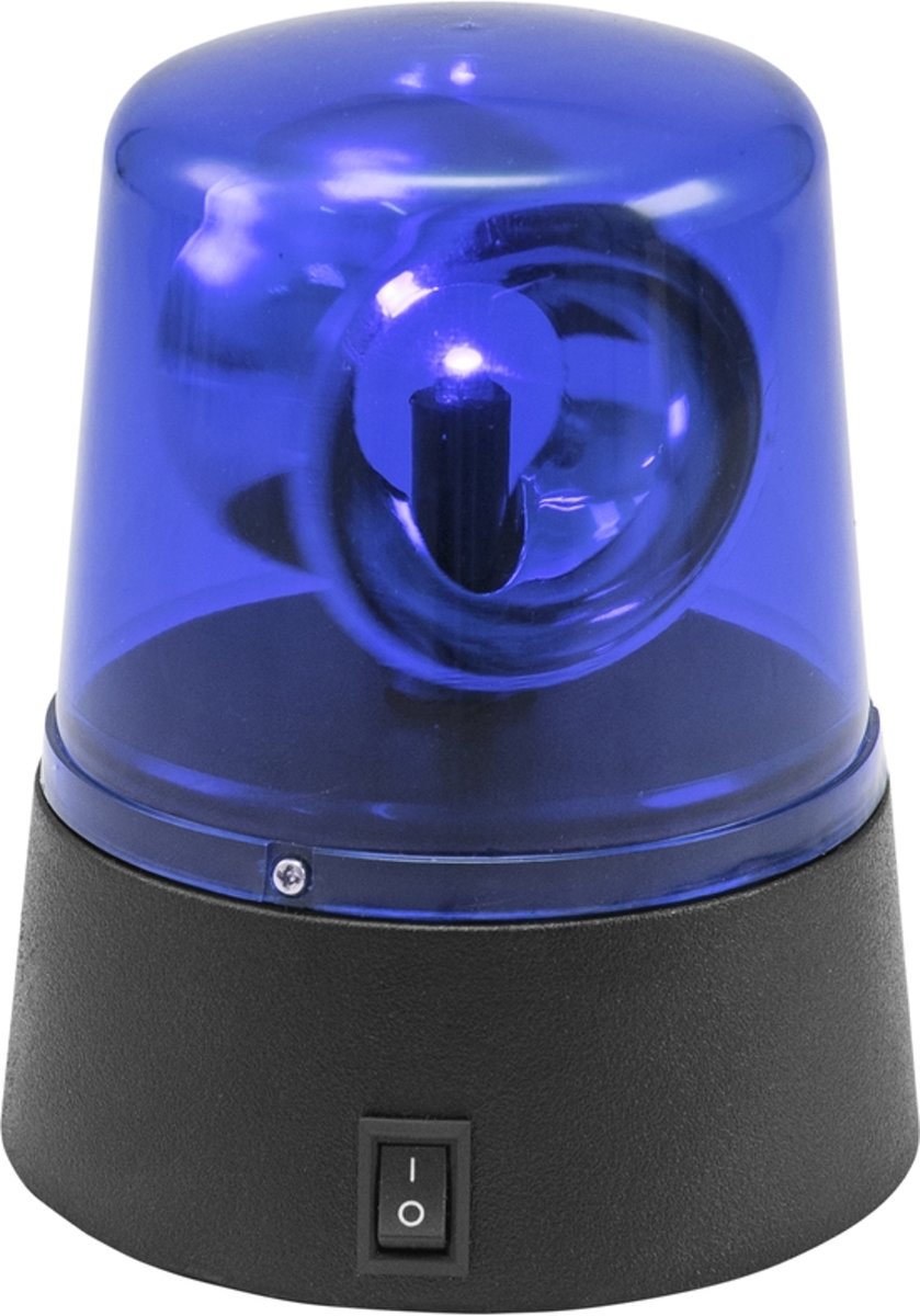 Eurolite LED mini policejní maják, modrý