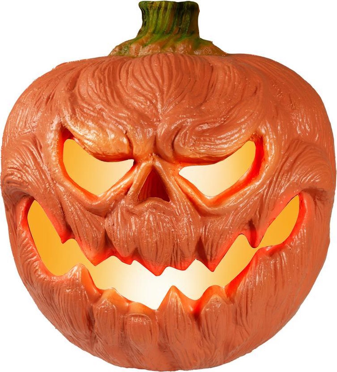 EUROPALMS Halloween Pumpkin illuminated, 18cm