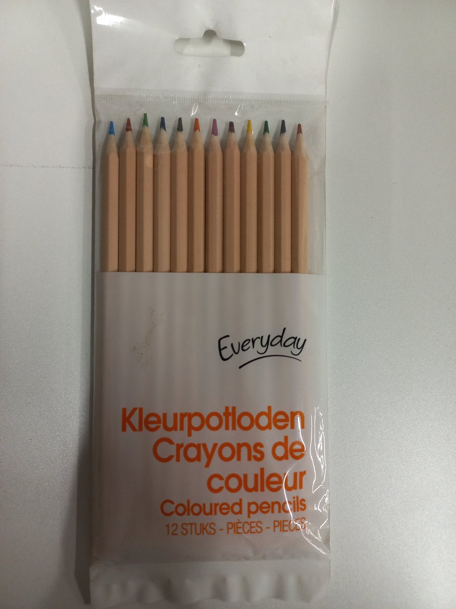 Everyday Kleurpotloden - 12 stuks